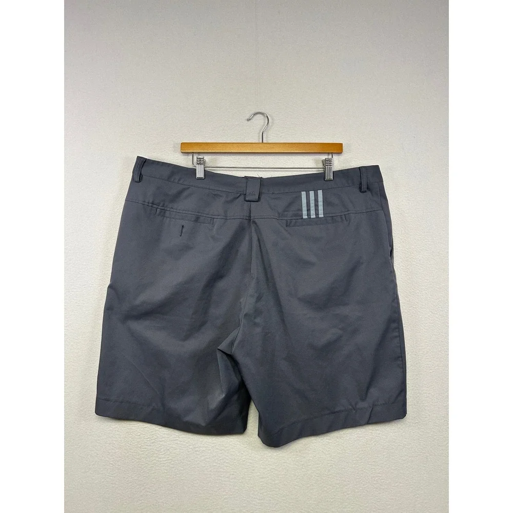 Gorpcore Athleisure Adidas Mens 42 Gray Climalite Performance Golf Shorts